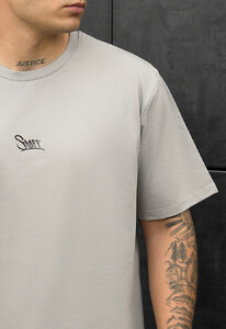 Фото - Базовая серая футболка для парней Staff gray logo - Men box