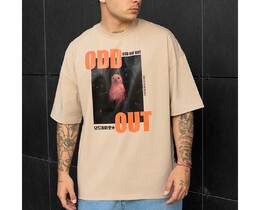 Фото - Яскрава футболка в стилі оверсайз Staff out oversize - Men box