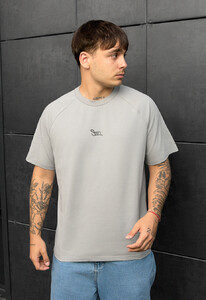 Фото - Универсальная футболка для парней Staff gray logo - Men box
