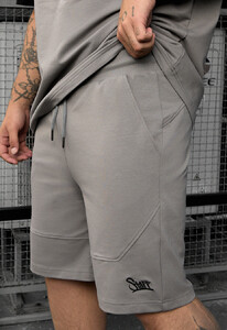 Фото - Повседневный оверсайз костюм Staff ko black & gray2 oversize - Men box