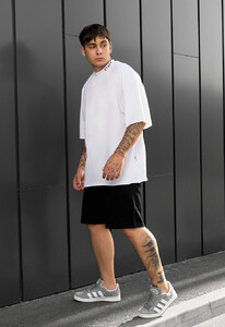 Фото - Спортивный оверсайз комплект Staff os black & white oversize - Men box