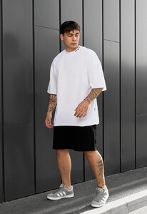 Фото - Спортивный оверсайз комплект Staff os black & white oversize - Men box