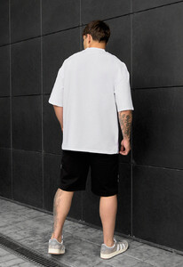 Фото - Мужской черно-белый костюм Staff di black & white oversize - Men box