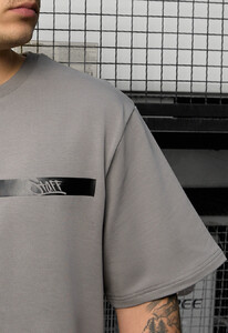 Фото - Летний оверсайз комплект Staff ra gray oversize - Men box