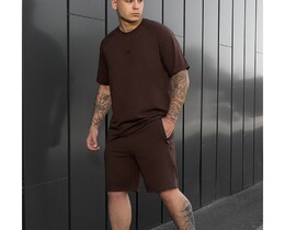 Фото - Темно-коричневый костюм Staff mb dark brown - Men box