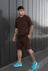 Фото - Темно-коричневый костюм Staff mb dark brown - Men box