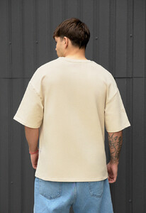 Фото - Базова оверсайз футболка Staff milk oversize premium - Men box