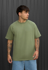 Фото - Повсякденна футболка для хлопців Staff reglan khaki - Men box