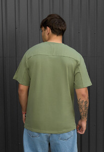 Фото - Повсякденна футболка для хлопців Staff reglan khaki - Men box