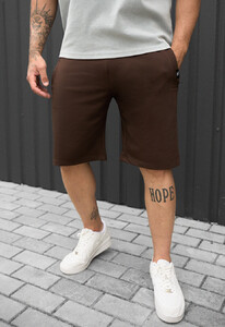 Фото - Чоловічі темно-коричневі шорти Staff wh dark brown - Men box
