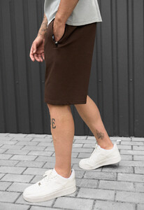 Фото - Чоловічі темно-коричневі шорти Staff wh dark brown - Men box