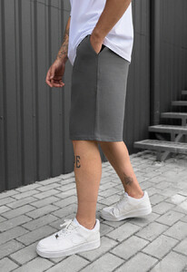 Фото - Базові спортивні шорти Staff nes gray - Men box