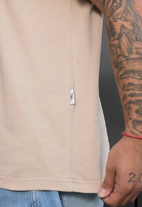 Фото - Мужская светло-бежевая футболка Staff light beige - Men box
