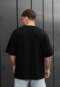 Фото - Футболка мужская оверсайз Staff black logo oversize - Men box