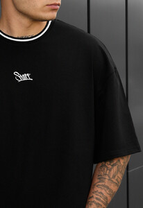 Фото - Футболка мужская оверсайз Staff black logo oversize - Men box