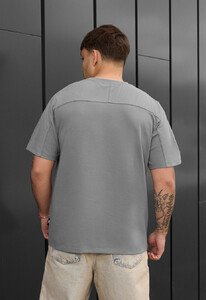 Фото - Бавовняна футболка Staff reglan gray - Men box
