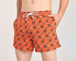 Фото - Яркие шорты для плавания Pobedov Pool day Tenis - Men box