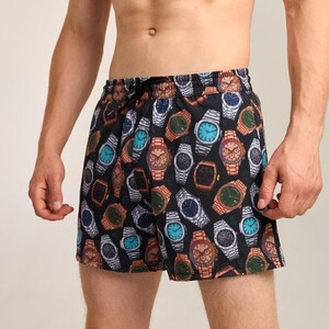 Фото - Мужские шорты Pobedov Pool day Hodynnyky для бассейна - Men box