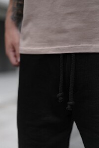 Фото - Хлопковые шорты для парней Intruder Temp черного цвета - Men box