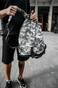Фото - Городской рюкзак для мужчин камуфляжной расцветки - Men box
