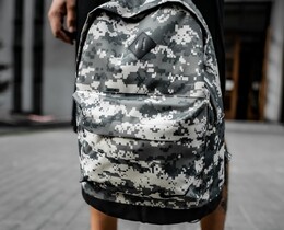 Фото - Городской рюкзак для мужчин камуфляжной расцветки - Men box