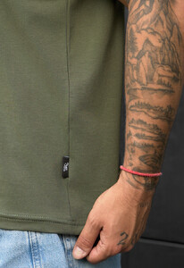 Фото - Чоловіча футболка однотонна Staff khaki basic - Men box
