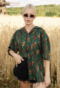 Фото - Летняя рубашка Staff x Курган і Агрегат "Природа" - Men box