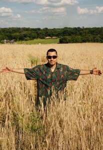 Фото - Летняя рубашка Staff x Курган і Агрегат "Природа" - Men box
