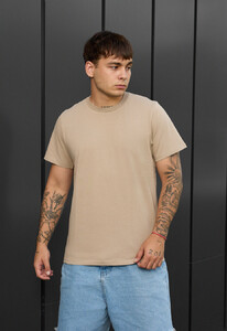 Фото - Літня світло-коричнева футболка Staff light brown basic - Men box