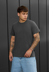 Фото - Базова чоловіча футболка від Staff dark gray basic - Men box