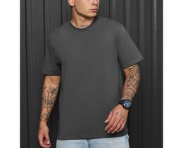 Фото - Бавовняна футболка для чоловіків Staff dv dark gray - Men box