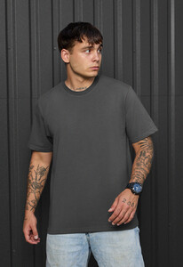 Фото - Бавовняна футболка для чоловіків Staff dv dark gray - Men box