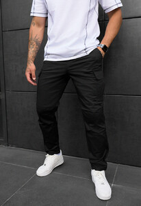 Фото - Однотонні штани карго Staff cargo ja black - Men box