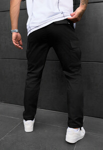 Фото - Однотонні штани карго Staff cargo ja black - Men box