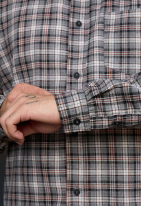 Фото - Молодежная рубашка для парней Staff ed dark gray - Men box