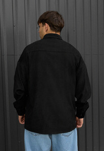 Фото - Вельветова сорочка для хлопців Staff velvet black - Men box