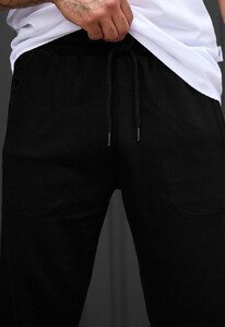 Фото - Однотонні спортивні штани Staff nib black - Men box