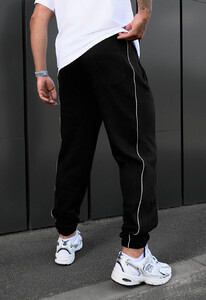 Фото - Штаны с рефлективными вставками Staff siv black reflective - Men box
