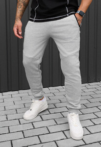 Фото - Штани в кольорі сірий меланж Staff wol gray melange - Men box