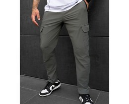 Фото - Темно-сірі штани карго Staff cargo tam dark gray - Men box