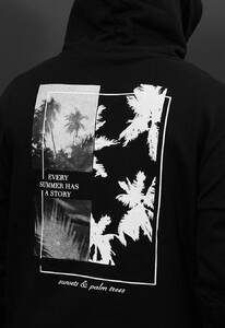 Фото - Худі чорного кольору з принтом Staff sunsets & palm trees - Men box