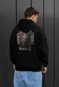 Фото - Молодежное оверсайз худи Staff century oversize - Men box