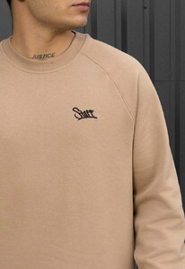 Фото - Светло-коричневый мужской свитшот Staff light brown logo - Men box