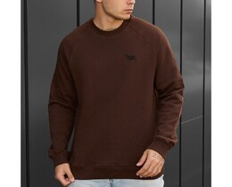 Фото - Всесезонный мужской свитшот Staff brown logo - Men box