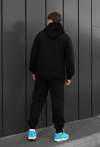 Фото - Спортивный оверсайз костюм Staff es black oversize - Men box