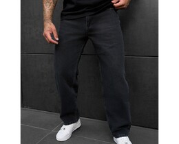 Фото - Широкі чорні джинси для хлопців Staff 5 black baggy - Men box