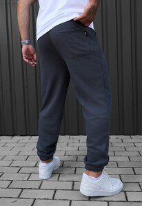 Фото - Мужские темно-серые спортивки Staff fa dark gray logo - Men box