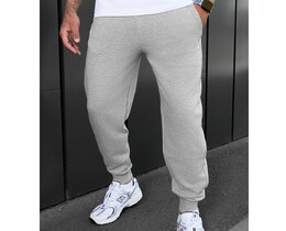 Фото - Базові спортивні штани Staff rol gray melange - Men box
