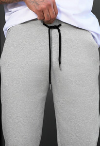 Фото - Базові спортивні штани Staff rol gray melange - Men box