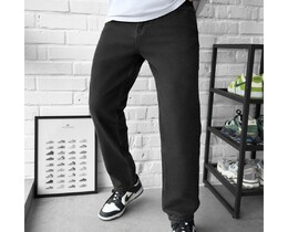 Фото - Універсальні джинси чорного кольору Staff 38 black - Men box